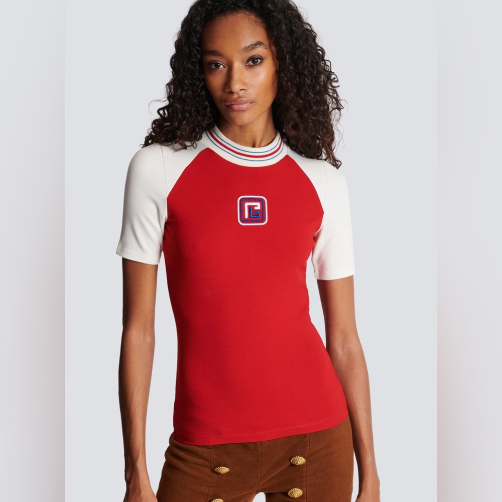 NWT Balmain RETRO PB T-SHIRT small